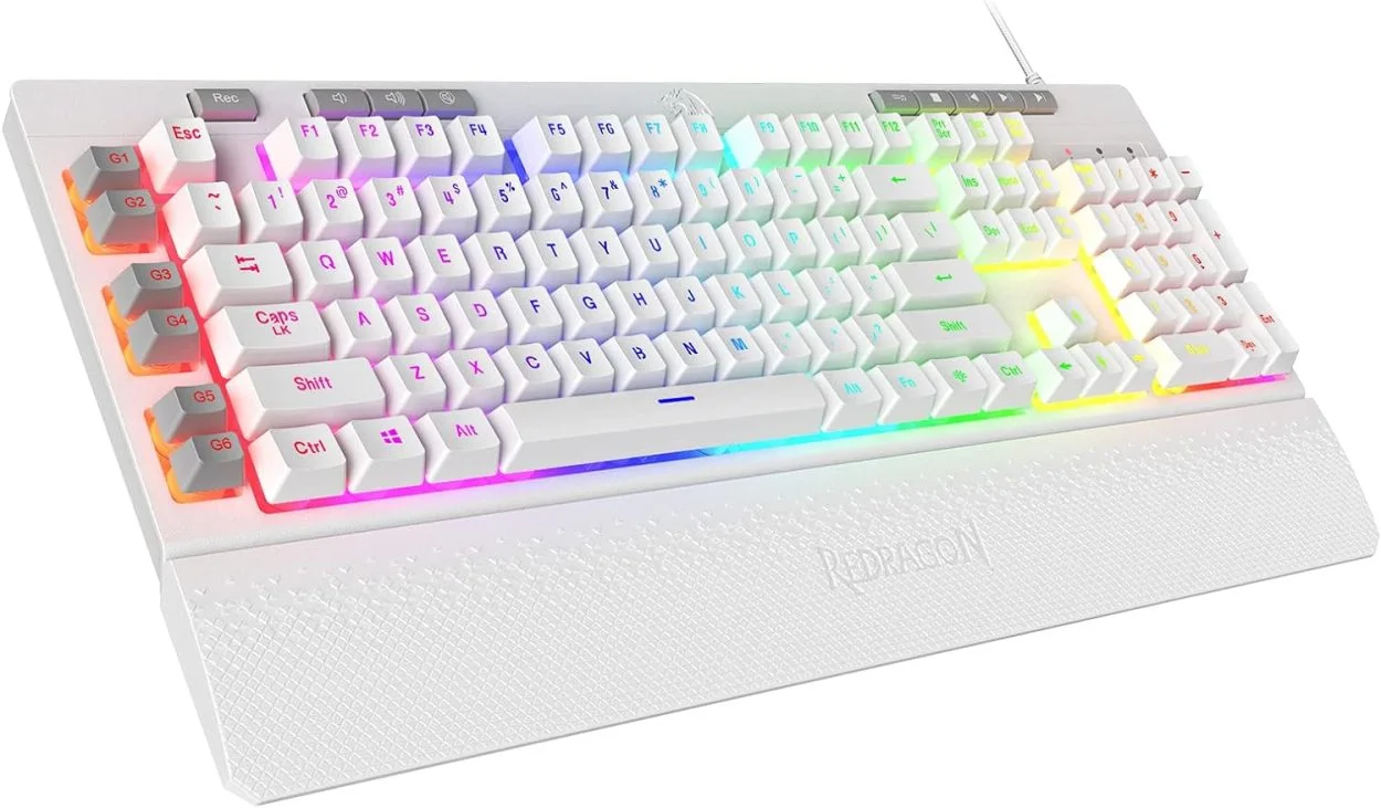 RGB Backlit Gaming Keyboard with Macros